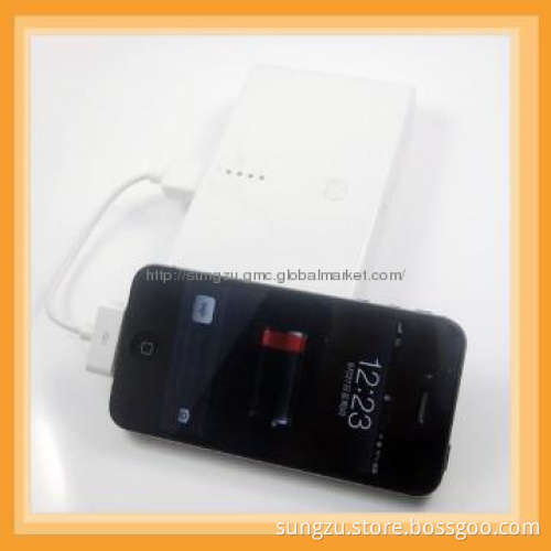 High capacity battery phone charger